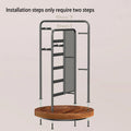 360 Rotating Jewelry Organizer Stand, Earrings and Necklaces Jewelry Tower Tree, Hanging Earring Bracelet and Rings Storage Hold