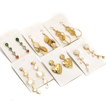 Stainless Steel Long Dangle Earrings for Women