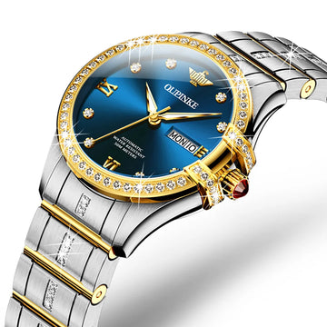 OUPINKE Luxury Women’s Automatic Mechanical Watch Waterproof