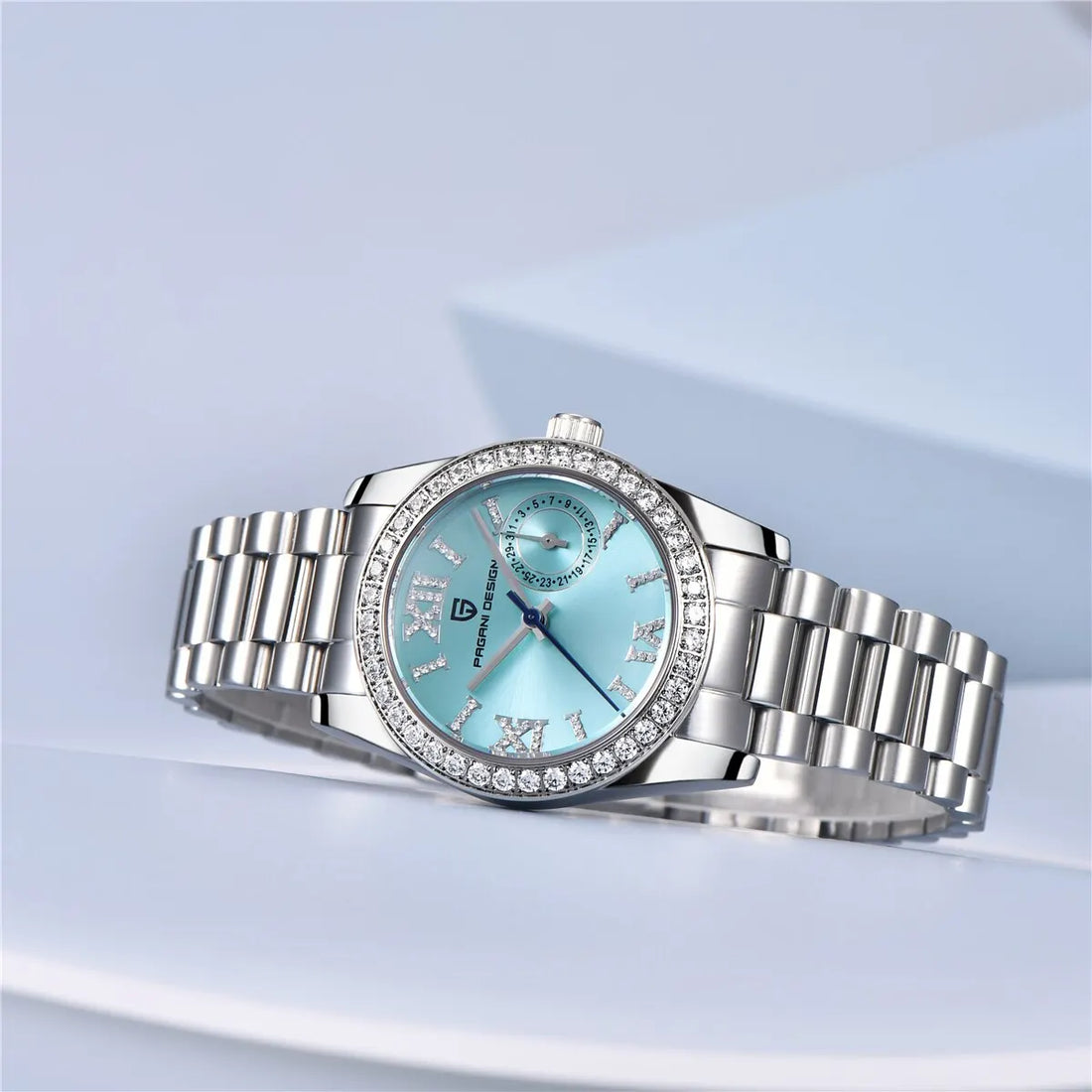 PAGANI DESIGN 2024 Women’s Luxury Quartz Watch 32MM Sapphire Waterproof