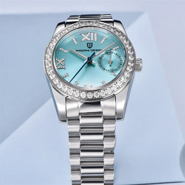 PAGANI DESIGN 2024 Women’s Luxury Quartz Watch 32MM Sapphire Waterproof